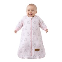 Saquito de dormir Breeze 2 en 1 Rosado Conejo de 3m a 6m - Muselina